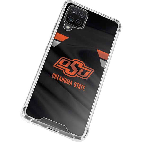 Oklahoma State University Jersey Galaxy A12 Clear Case