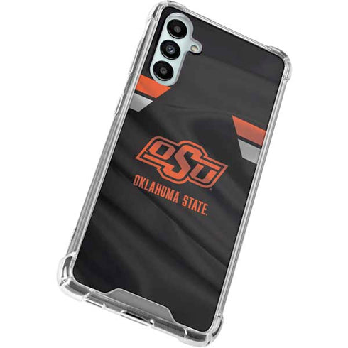 Oklahoma State University Jersey Galaxy A14 5G Clear Case