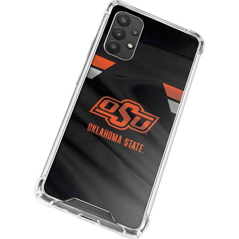 Oklahoma State University Jersey Galaxy A32 5G Clear Case