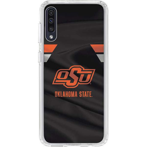 Oklahoma State University Jersey Galaxy A50 Clear Case