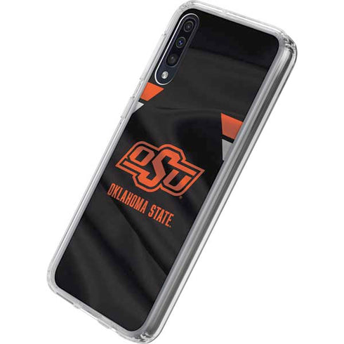 Oklahoma State University Jersey Galaxy A50 Clear Case