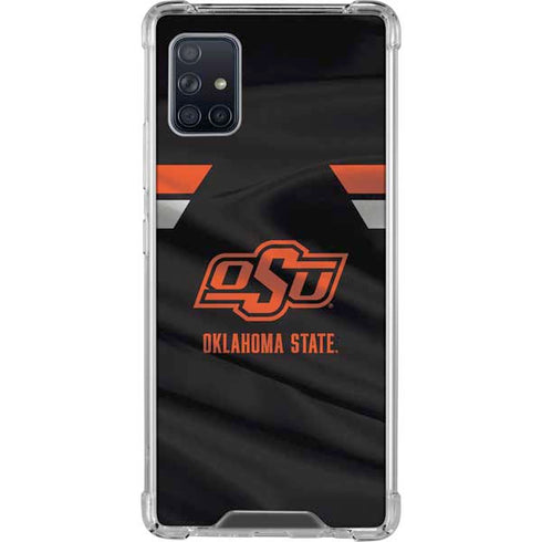 Oklahoma State University Jersey Galaxy A51 5G Clear Case