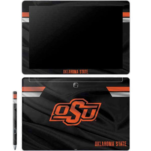 Oklahoma State University Jersey Galaxy Book 12in Skin