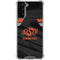 Oklahoma State University Jersey Galaxy S21 FE Clear Case