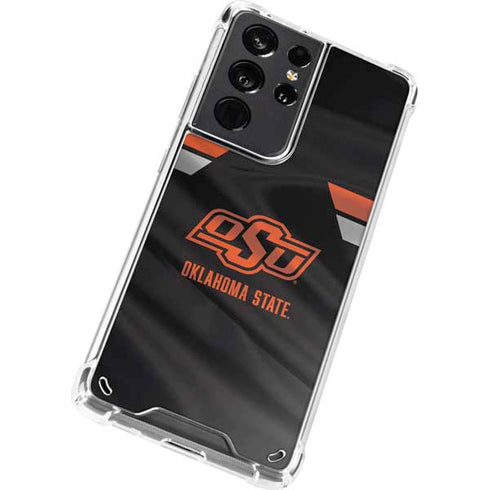 Oklahoma State University Jersey Galaxy S21 Ultra 5G Clear Case