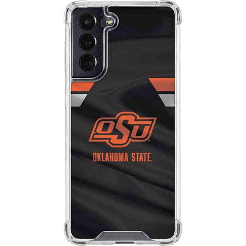 Oklahoma State University Jersey Galaxy S22 Clear Case
