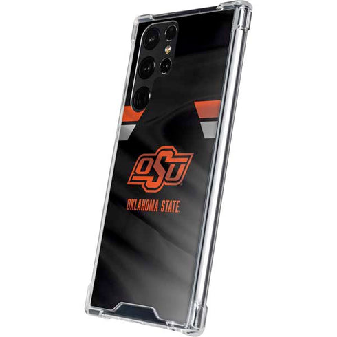 Oklahoma State University Jersey Galaxy S22 Ultra Clear Case