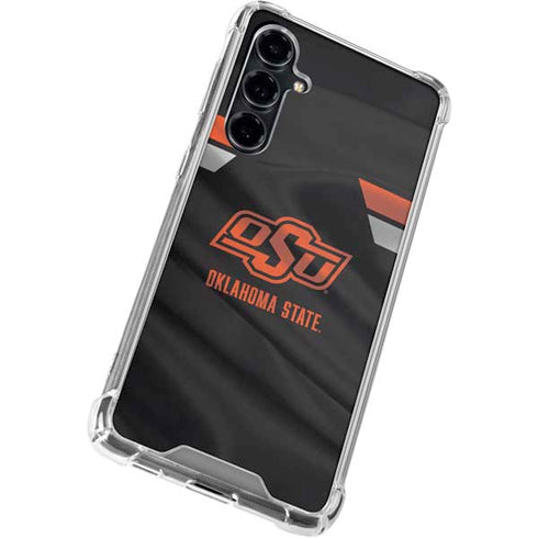 Oklahoma State University Jersey Galaxy S23 FE Clear Case