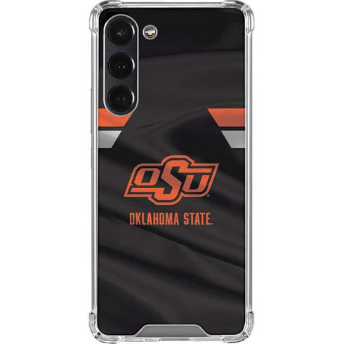 Oklahoma State University Jersey Galaxy S23 Plus Clear Case
