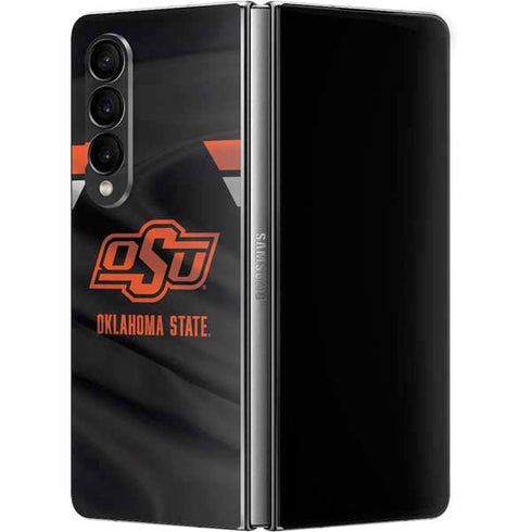 Oklahoma State University Jersey Galaxy Z Fold4 5G Skin