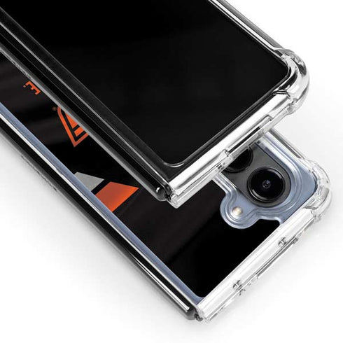 Oklahoma State University Jersey Galaxy Z Fold5 5G Clear Case