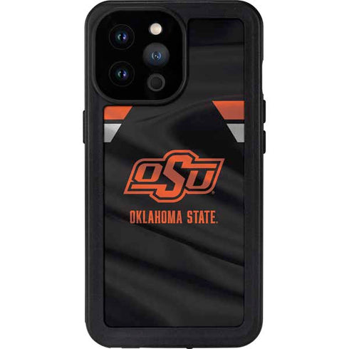 Oklahoma State University Jersey iPhone 14 Pro Max Waterproof Case