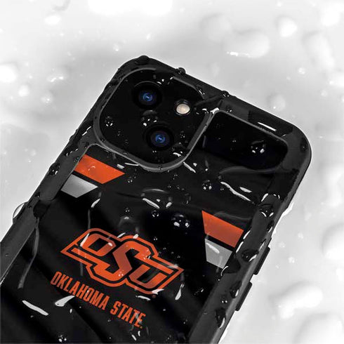 Oklahoma State University Jersey iPhone 15 Waterproof Case