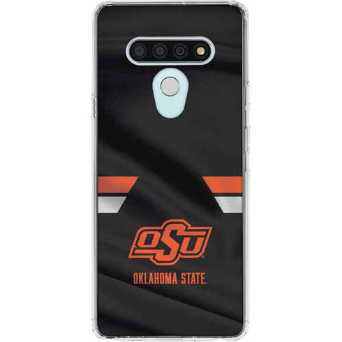 Oklahoma State University Jersey LG Stylo 6 Clear Case