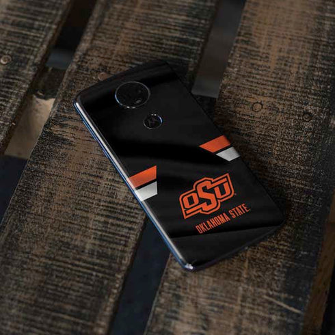 Oklahoma State University Jersey Moto E5 Plus Skin