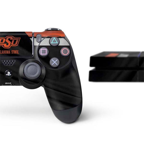 Oklahoma State University Jersey PS4 Console and Controller Bundle Skin