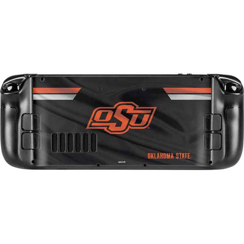 Oklahoma State University Jersey Steam Deck Handheld Gaming Computer Skin