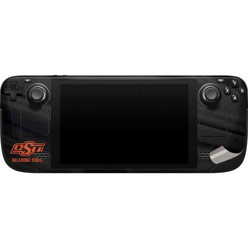 Oklahoma State University Jersey Steam Deck Handheld Gaming Computer Skin