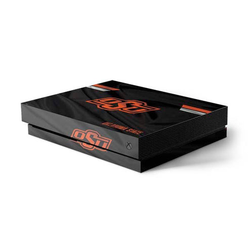 Oklahoma State University Jersey Xbox One X Console Skin