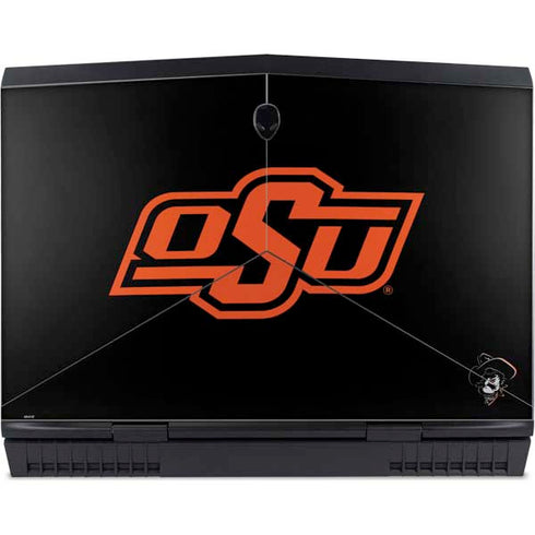 Oklahoma State University OSU on Black Dell Alienware Skin