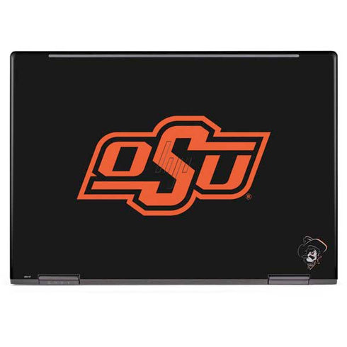 Oklahoma State University OSU on Black HP Envy Skin