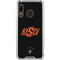 Oklahoma State University OSU on Black Galaxy A30 Clear Case