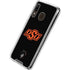 Oklahoma State University OSU on Black Galaxy A30 Clear Case