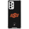 Oklahoma State University OSU on Black Galaxy A33 5G Clear Case