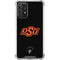 Oklahoma State University OSU on Black Galaxy A72 5G Clear Case