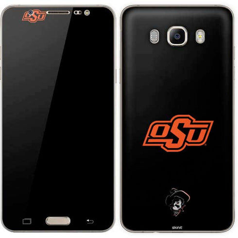 Oklahoma State University OSU on Black Galaxy J7 Skin