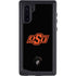 Oklahoma State University OSU on Black Galaxy Note 10 Waterproof Case