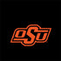Oklahoma State University OSU on Black Galaxy Note 8 Skin