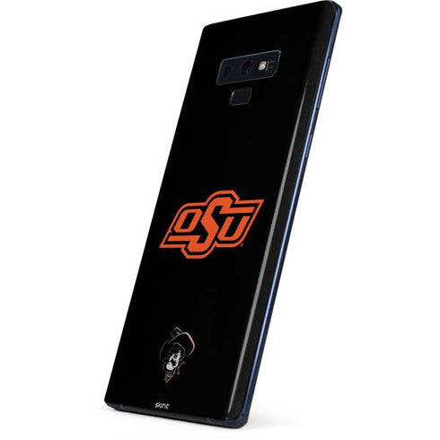 Oklahoma State University OSU on Black Galaxy Note 9 Skin
