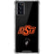 Oklahoma State University OSU on Black Galaxy Note20 5G Clear Case