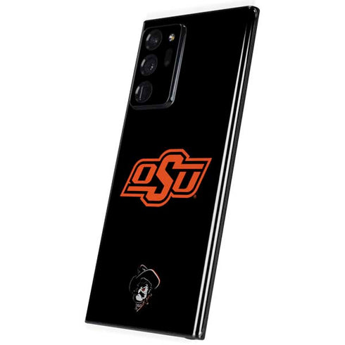 Oklahoma State University OSU on Black Galaxy Note20 Ultra 5G Skin