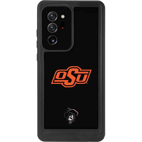 Oklahoma State University OSU on Black Galaxy Note20 Ultra 5G Waterproof Case