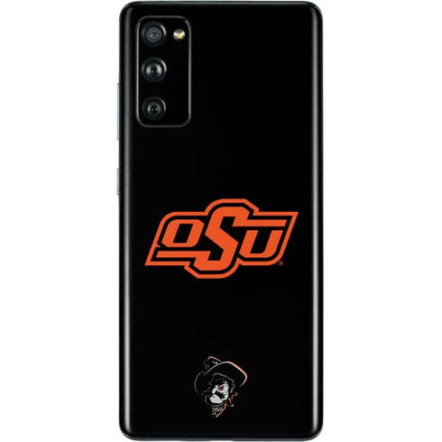 Oklahoma State University OSU on Black Galaxy S20 Fan Edition Skin