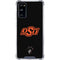 Oklahoma State University OSU on Black Galaxy S20 FE Clear Case