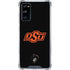 Oklahoma State University OSU on Black Galaxy S20 FE Clear Case