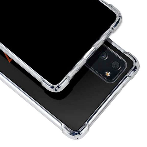 Oklahoma State University OSU on Black Galaxy S20 FE Clear Case