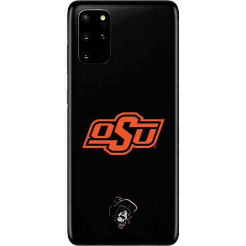Oklahoma State University OSU on Black Galaxy S20 Plus Skin