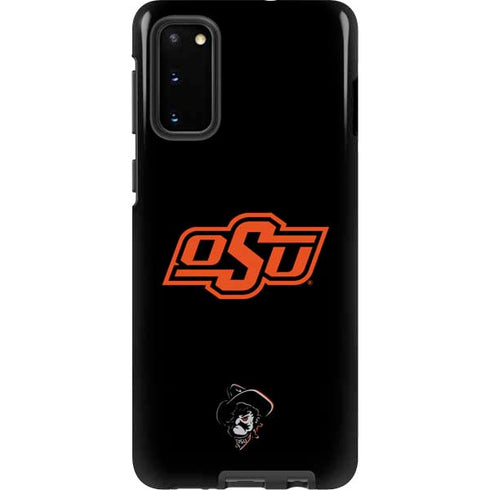 Oklahoma State University OSU on Black Galaxy S20 Pro Case