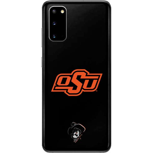Oklahoma State University OSU on Black Galaxy S20 Skin
