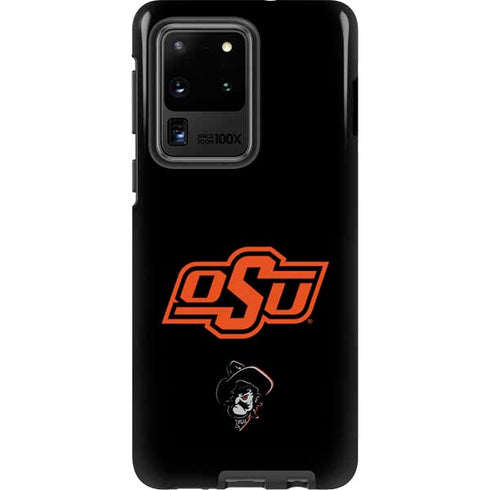 Oklahoma State University OSU on Black Galaxy S20 Ultra 5G Pro Case