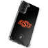 Oklahoma State University OSU on Black Galaxy S21 5G Clear Case