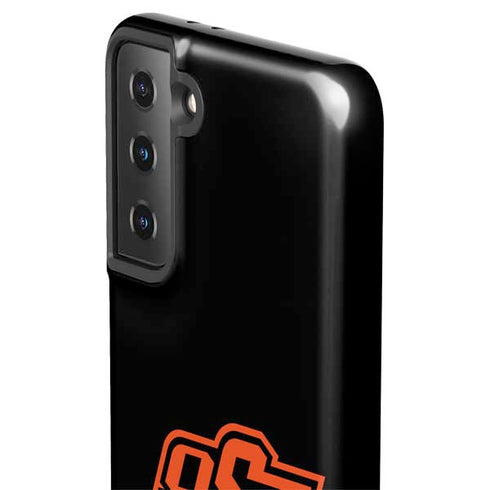 Oklahoma State University OSU on Black Galaxy S21 Plus 5G Pro Case