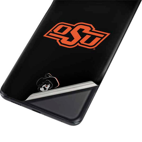 Oklahoma State University OSU on Black Galaxy S21 Plus 5G Skin