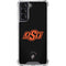 Oklahoma State University OSU on Black Galaxy S22 Clear Case