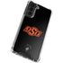 Oklahoma State University OSU on Black Galaxy S22 Clear Case