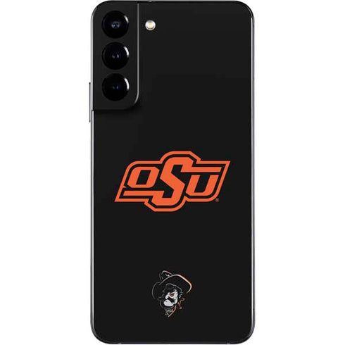 Oklahoma State University OSU on Black Galaxy S22 Plus Skin